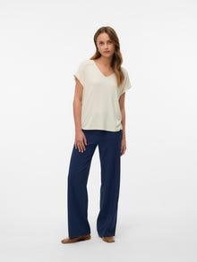 Vero Moda VMVANESSA Top -Birch - 10329351