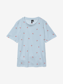Vero Moda VMPAULINA Camisetas -Cashmere Blue - 10329355
