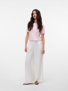 Vero Moda VMPAULINA T-Shirt -Pink-A-Boo - 10329355