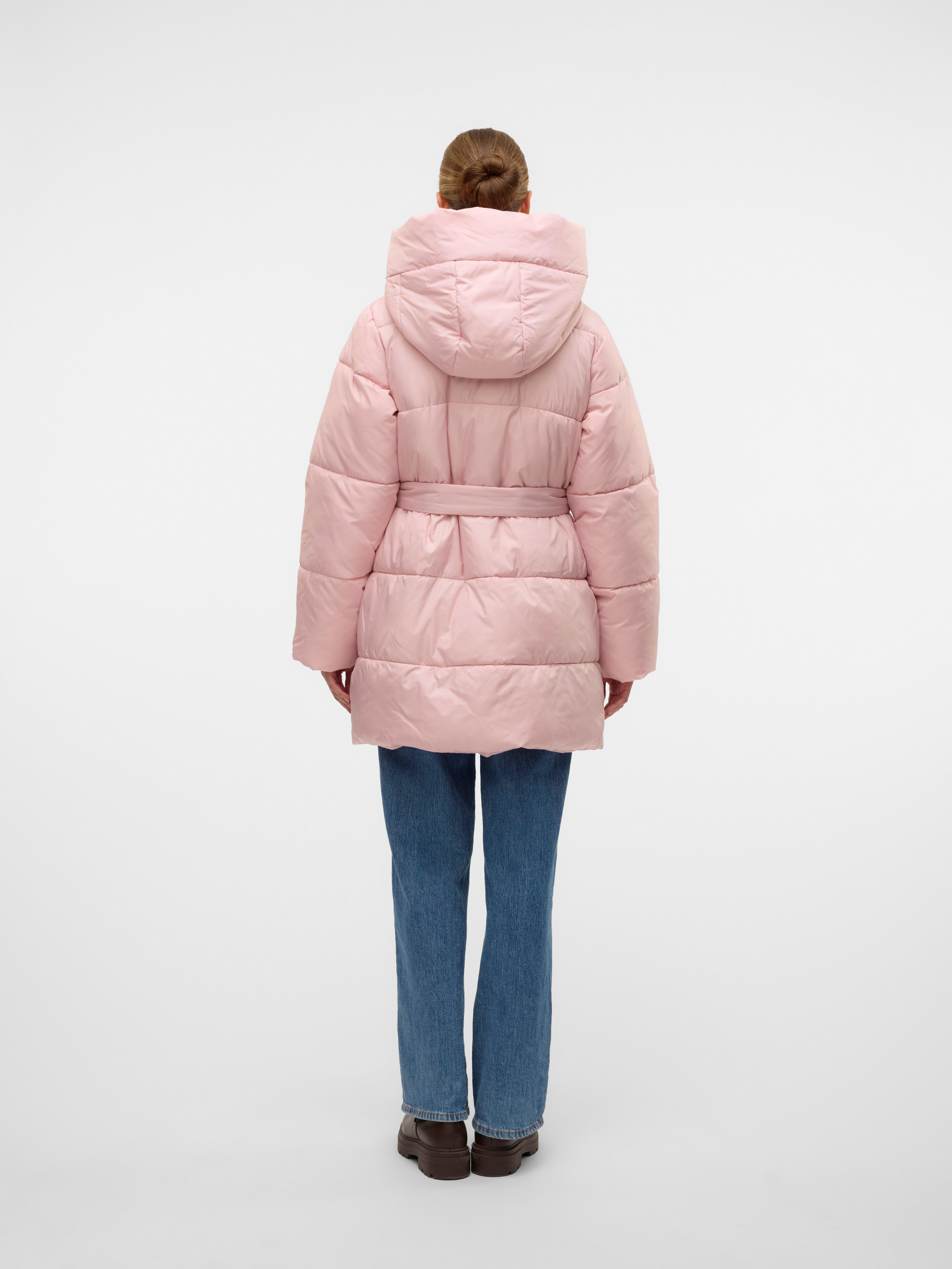 Quilted Jackets Vero Moda Jacke Pink Coat Vero Moda Jacke Mit
