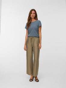Vero Moda VMTOMA Høy midje Bukser -Mermaid - 10329454