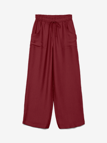 Vero Moda VMTOMA Høy midje Bukser -Syrah - 10329454