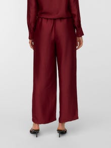 Vero Moda VMTOMA Høy midje Bukser -Syrah - 10329454