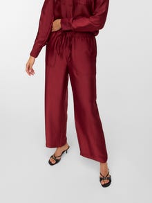 Vero Moda VMTOMA Høy midje Bukser -Syrah - 10329454
