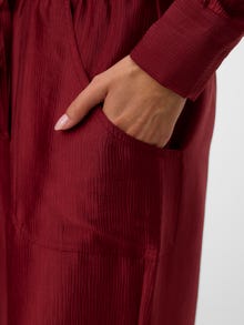 Vero Moda VMTOMA Høy midje Bukser -Syrah - 10329454