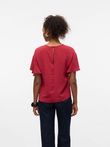 Vero Moda VMALVA Tops -Karanda Red - 10329456