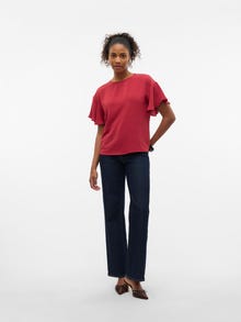 Vero Moda VMALVA Top -Karanda Red - 10329456
