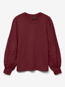 Vero Moda VMDAMINE Felpe -Syrah - 10329470