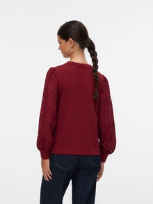 Vero Moda VMDAMINE Sweatshirt -Syrah - 10329470