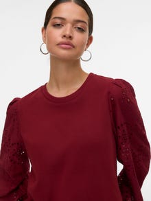 Vero Moda VMDAMINE Sweatshirt -Syrah - 10329470