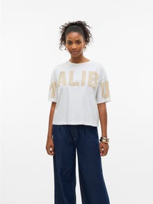Vero Moda VMELY Camisetas -Snow White - 10329472