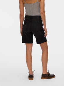 Vero Moda VMCLEO Long Shorts -Black Denim - 10329547