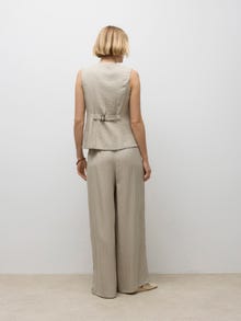 Vero Moda AWSIGA Tailored Trousers -Abbey Stone - 10329636