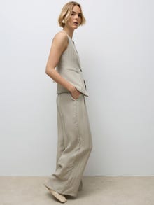 Vero Moda AWSIGA Tailored Trousers -Abbey Stone - 10329636