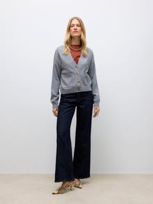 Vero Moda AWSIGBRIT Cárdigan de punto -Medium Grey Melange - 10329643