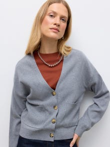 Vero Moda AWSIGBRIT Gebreid vest -Medium Grey Melange - 10329643