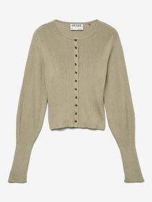 Vero Moda AWSHIRLEY Cárdigan de punto -Moss Gray - 10329645