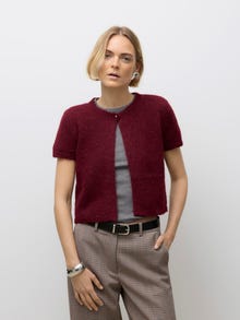Vero Moda AWSILJA Casaco de Malha -Zinfandel - 10329650