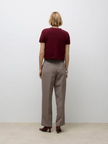 Vero Moda AWSILJA Casaco de Malha -Zinfandel - 10329650