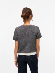 Vero Moda AWSILJA Cardigans en maille -Medium Grey Melange - 10329650