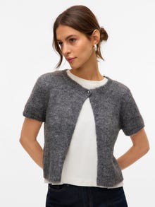 Vero Moda AWSILJA Cardigans en maille -Medium Grey Melange - 10329650