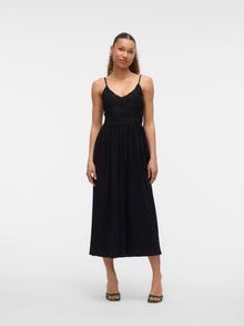 Vero Moda VMPANNA Pitkä mekko -Black - 10329680