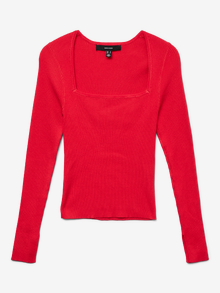 Vero Moda VMAURA Genser -High Risk Red - 10329725