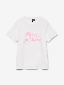 Vero Moda VMTASHA T-Shirt -Bright White - 10329739