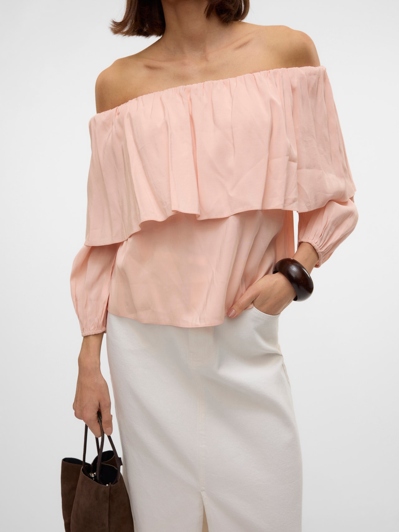 Vero Moda VMPAMALA Top -Evening Sand - 10329745