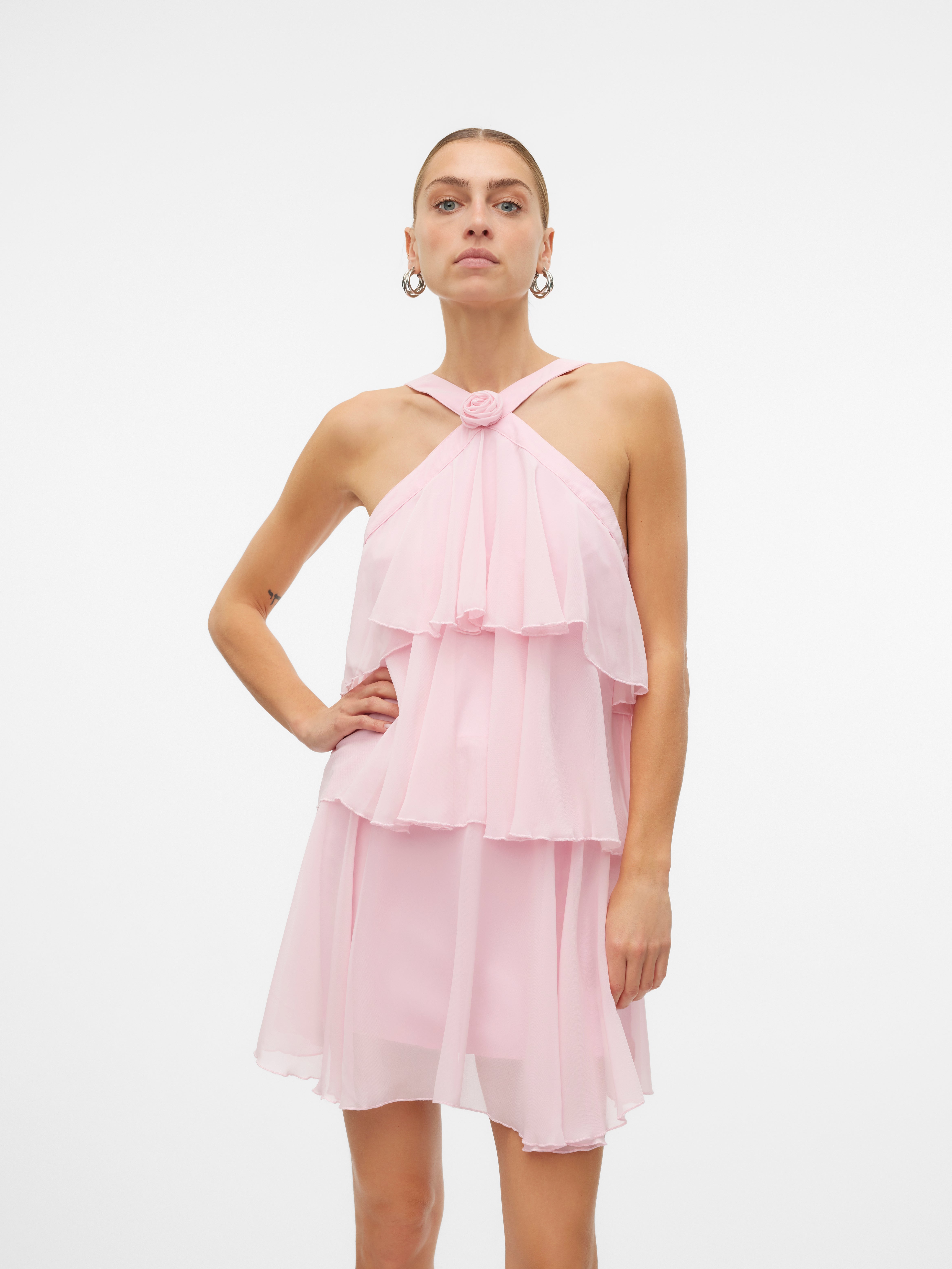 VMFELICIA Krótka sukienka | Light Rose | Vero Moda®