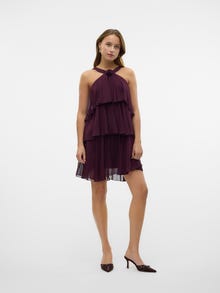 Vero Moda VMFELICIA Vestito corto -Winetasting - 10329767
