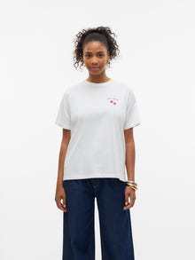 Vero Moda VMAYA T-shirt -Snow White - 10329799