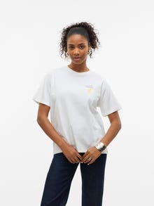 Vero Moda VMAYA T-Shirt -Snow White - 10329799