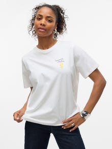 Vero Moda VMAYA T-Shirt -Snow White - 10329799