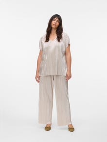 Vero Moda VMCDUVI Top -Silver Colour - 10329812