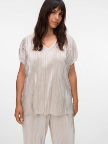 Vero Moda VMCDUVI Top -Silver Colour - 10329812
