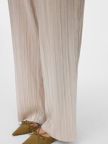 Vero Moda VMCDUVI Cintura alta Pantalones -Silver Colour - 10329813