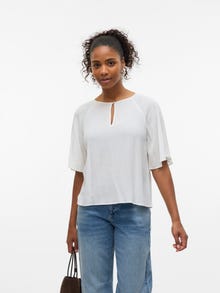 Vero Moda VMANNA Top -Cloud Dancer - 10329835