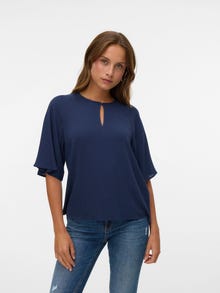 Vero Moda VMANNA Top -Navy Blazer - 10329835