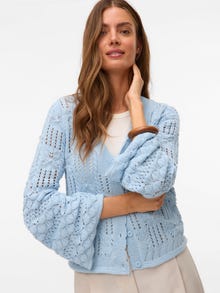 Vero Moda VMEMILIA Knit Cardigan -Cashmere Blue - 10329847
