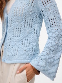 Vero Moda VMEMILIA Knit Cardigan -Cashmere Blue - 10329847