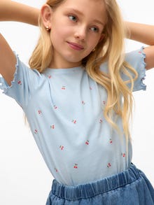 Vero Moda VMPAULINA T-Shirt -Cashmere Blue - 10329892