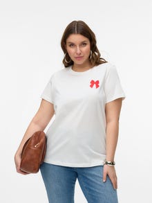 Vero Moda VMCLONNI T-paidat -Cloud Dancer - 10329911