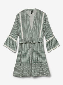 Vero Moda VMMELBA Vestido curto -Balsam Green - 10329936