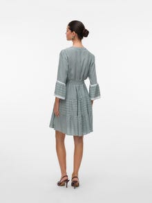 Vero Moda VMMELBA Vestido curto -Balsam Green - 10329936