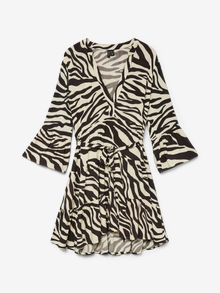 Vero Moda VMMELBA Kurzes Kleid -Oatmeal - 10329936