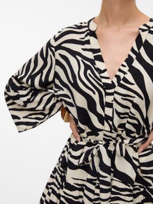 Vero Moda VMMELBA Kurzes Kleid -Oatmeal - 10329936