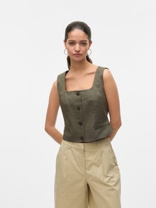 Vero Moda VMCHIRA Tailored Waistcoat -Kalamata - 10329950