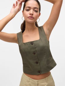 Vero Moda VMCHIRA Tailored Waistcoat -Kalamata - 10329950