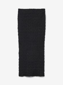 Vero Moda VMREGINA Høy midje Midiskjørt -Black - 10329975